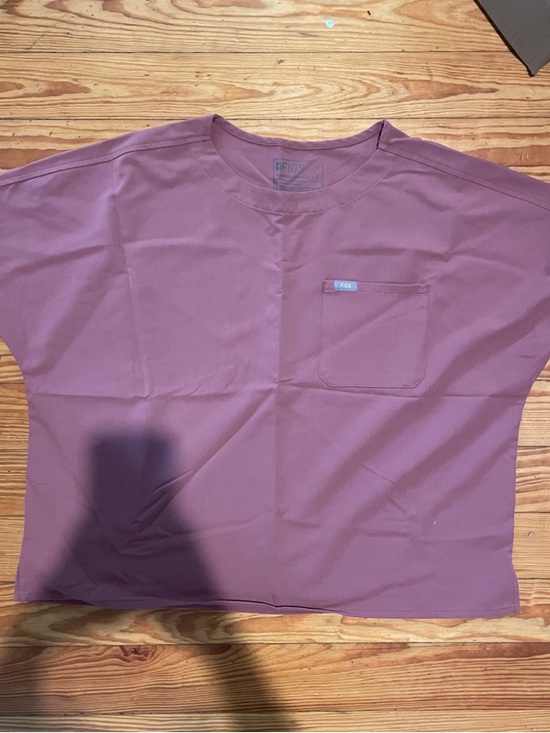 Figs Tops - Figs Mauve Short-Sleeve Pocket Tee